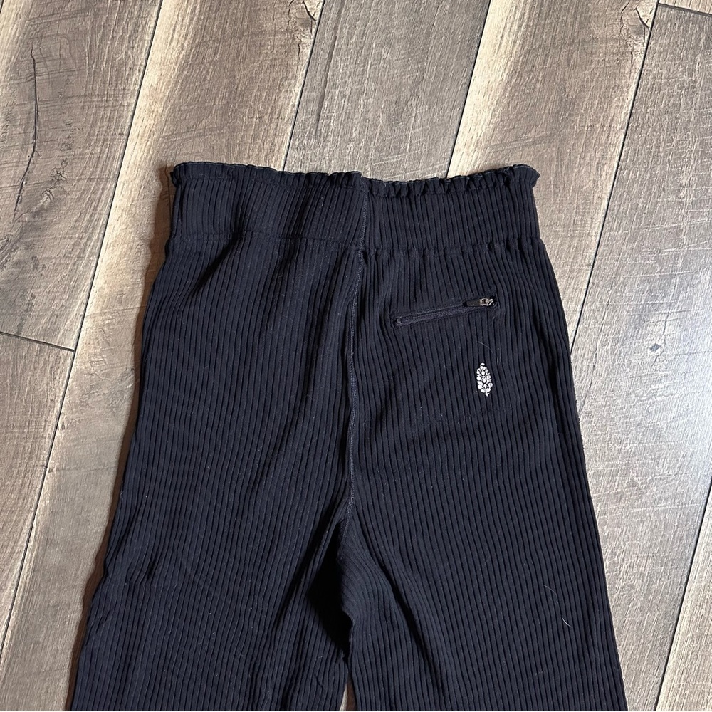 Free People Movement Ribbed Capris - Picture 6 of 7